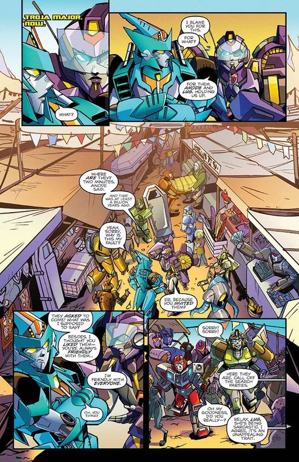 Lost Light Issue 8 Three Page ITunes Comic Preview  (3 of 3)